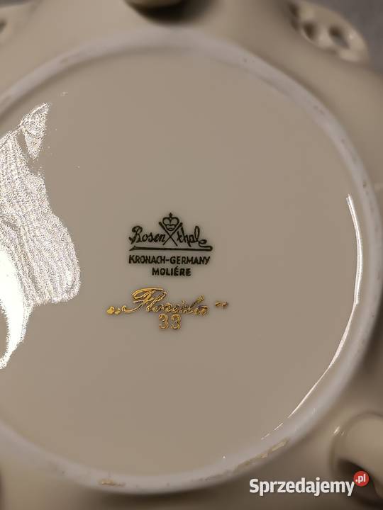 Patera ROSENTHAL KronachGermany MOLIERE Florida Porcelana i szkło Dobrzany sprzedam