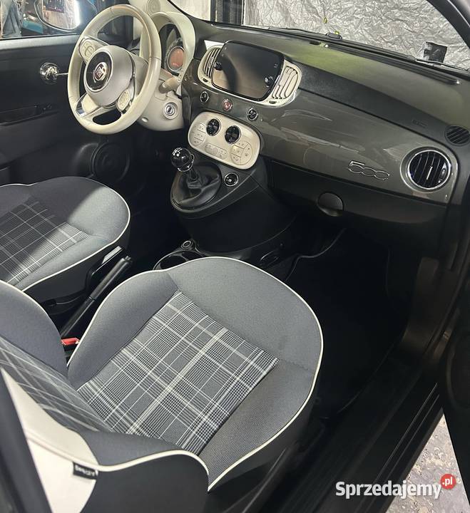 Fiat 500 led tablet felgi 16 tempomat panorama małopolskie Wadowice sprzedam
