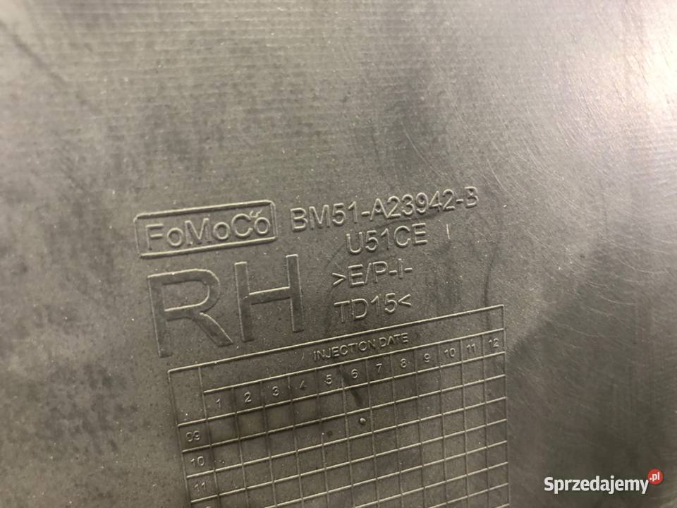 BOCZEK DRZWI PRAWY PRZÓD FORD FOCUS III