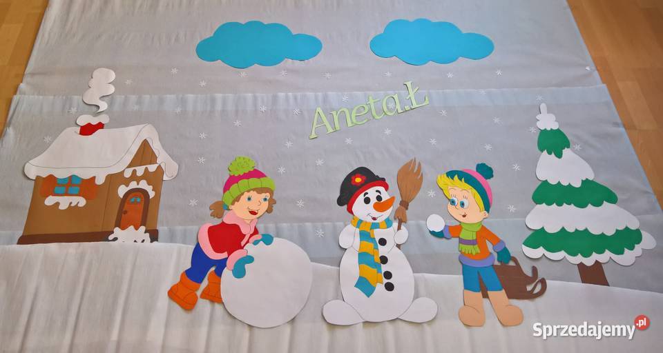 Dekoracja zimowe z brystolu 504 102 444 Garwolin