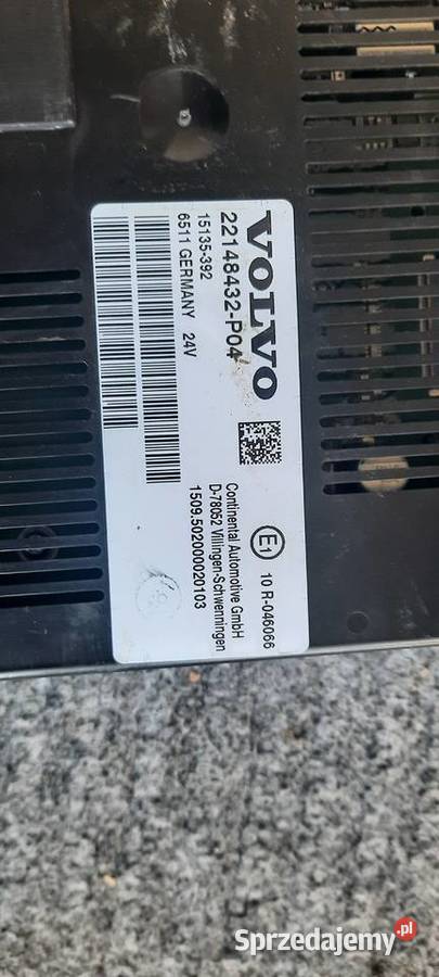 RADIO WYŚWIETLACZ VOLVO FH 22148432 P04