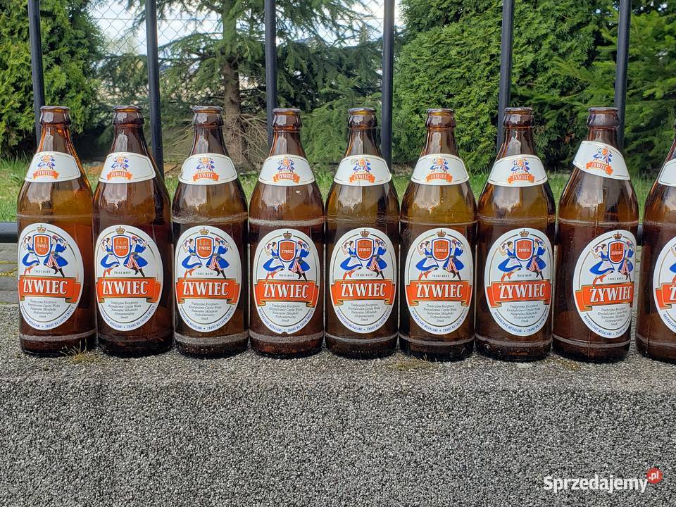 Butelki piwie Żywiec Okocim EB Rzeszów