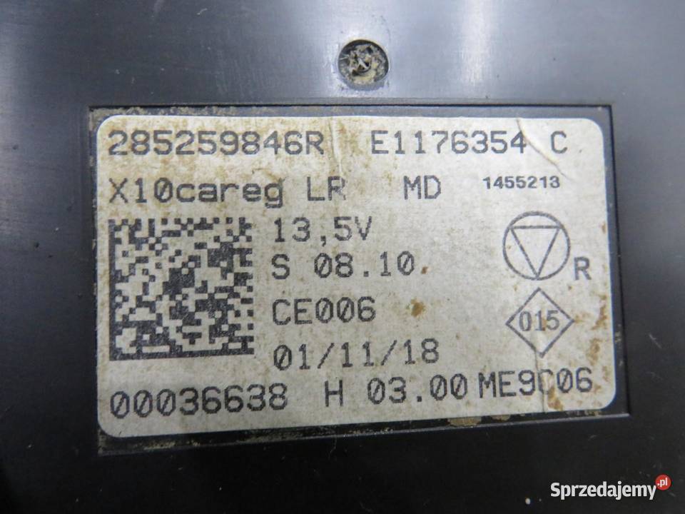 MODUŁ KLIMATYZACJI RENAULT ZOE 285259846R