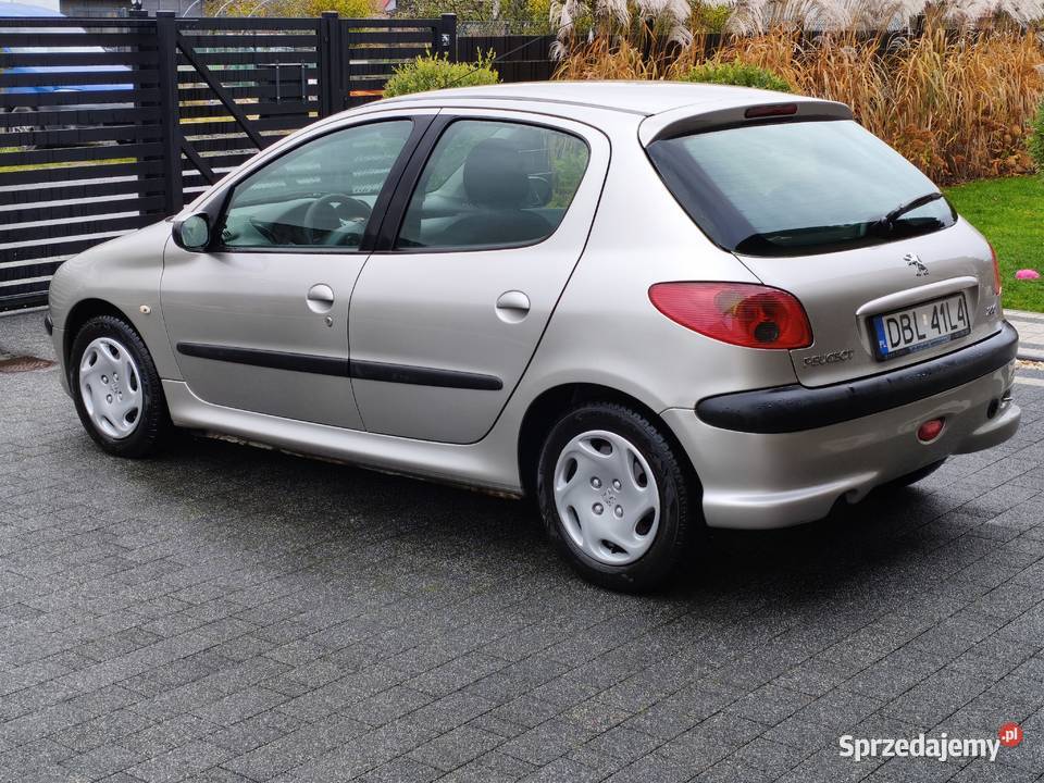 Peugeot 206 14 benzyna KFW 75 2005 przebieg 206 Bolesławiec