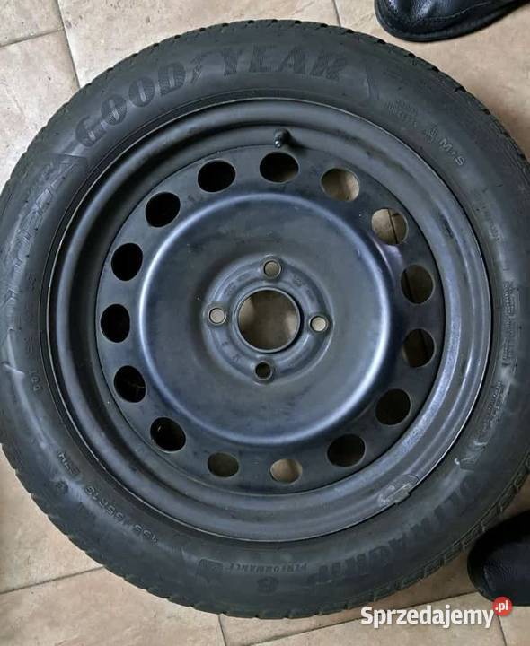 Opony zimowe felgi stalowe 16 goodyear nokian sprzedam