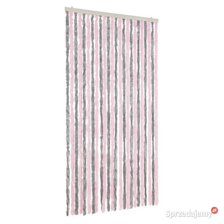 Zasłona przeciwko owadom srebrnoróżowa 100x230 mazowieckie