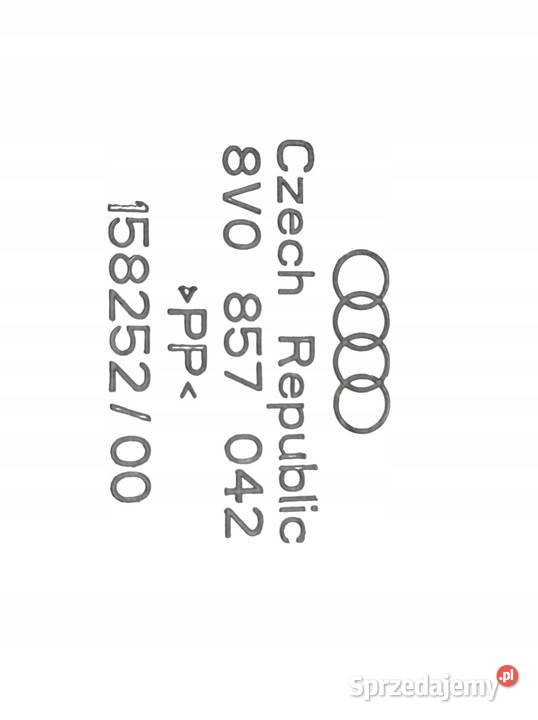 KRATKI NAWIEWU TUNELU S3 LIFT 8V0819203 Audi A3