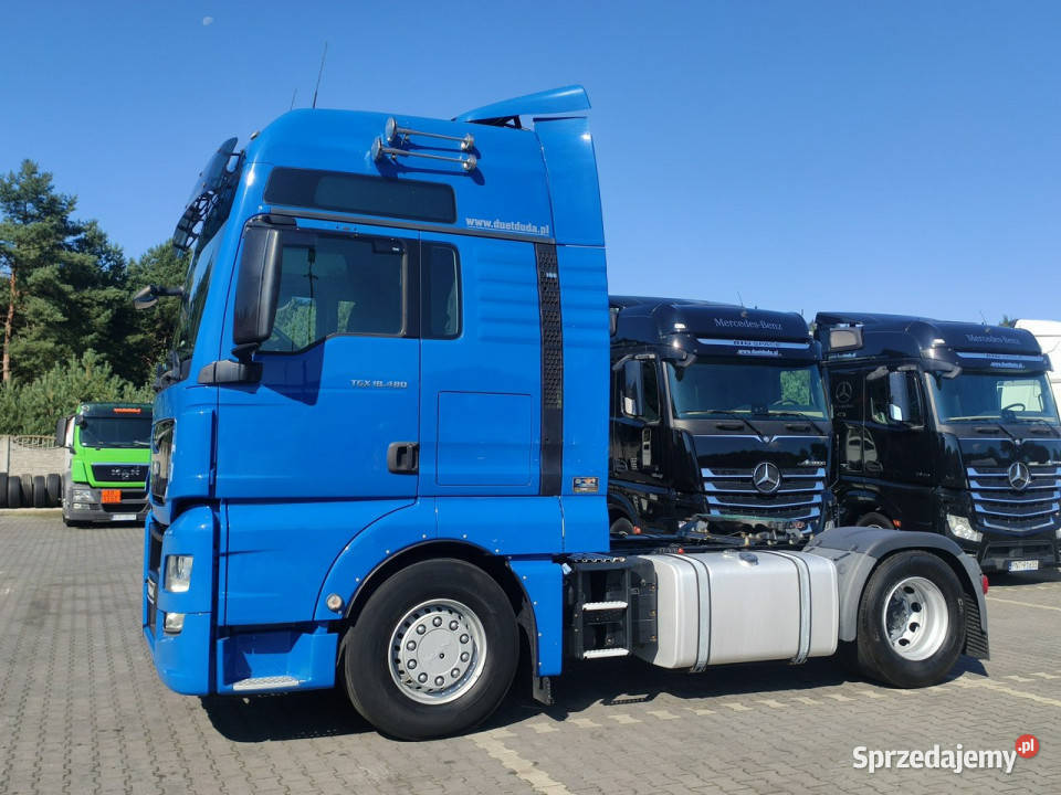 MAN TGX 18480 STANDARD XXL E6 Bogato Wyposażony Samochody ciężarowe świętokrzyskie Widełki