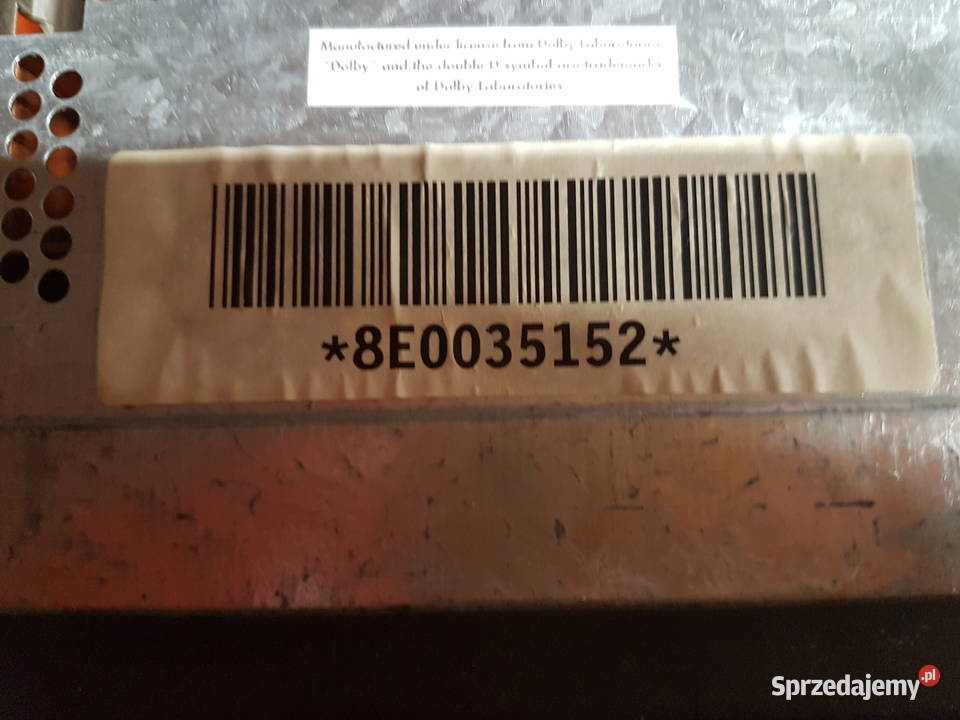 AUDI A4 B6 RADIO FABRYCZNE AUDI CHORUS 8E0035152