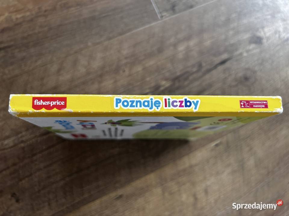 Twarda książeczka z liczbami Fisher książeczka Wyszków