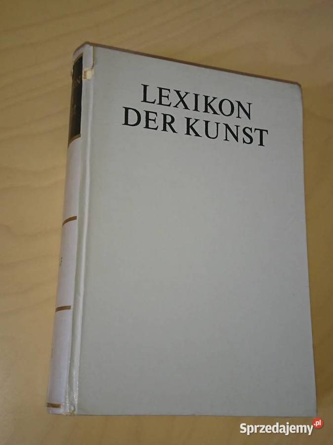 Ksiażka Lexikon der Kunst tom I AF 1968 sztuka mazowieckie Warszawa sprzedam