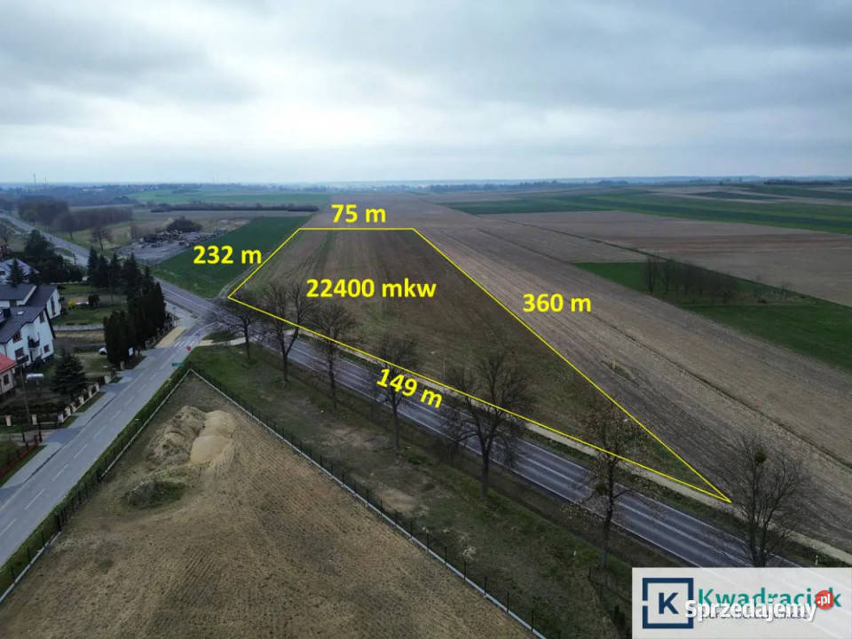 Działkę sprzedam 22400m2 Zofianka Górna