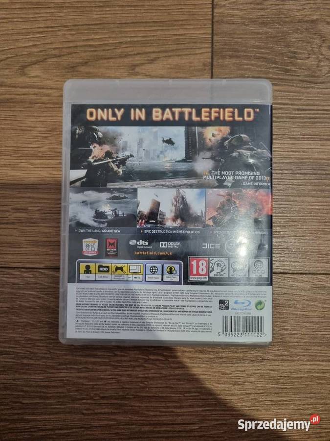 Battlefield 4 PlayStation 3 3 Tczew sprzedam