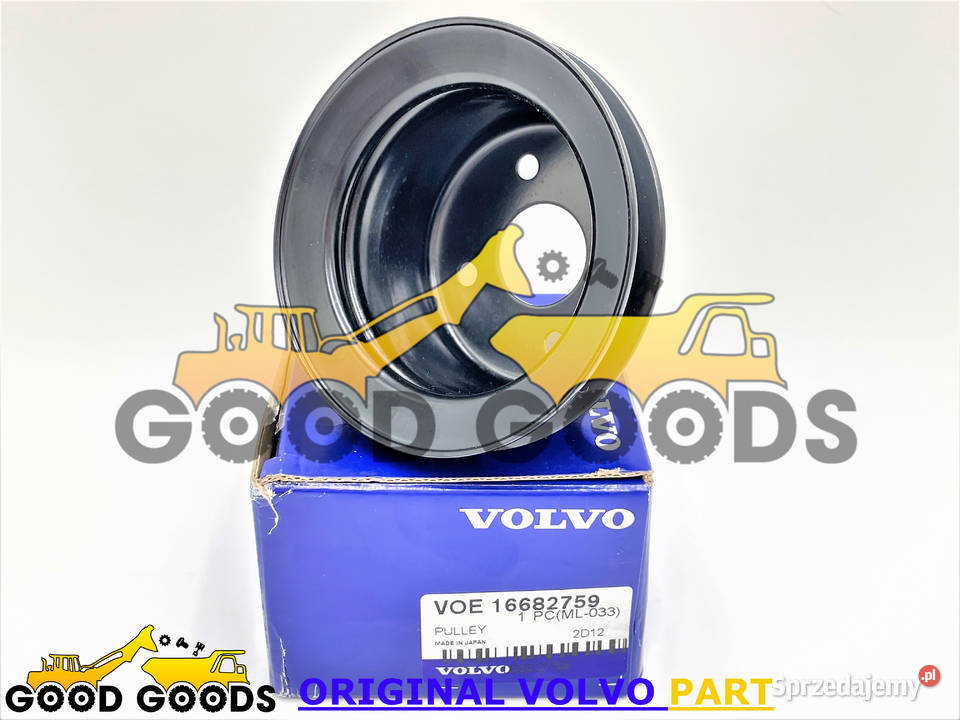 VOLVO KOŁO PASOWE POMPY WODY L30G D33H 16682759 Władysławów