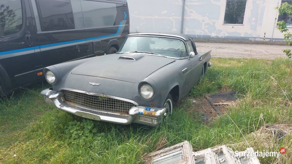 1957 Ford TBird automatic convertible benzyna kujawsko-pomorskie Bydgoszcz sprzedam