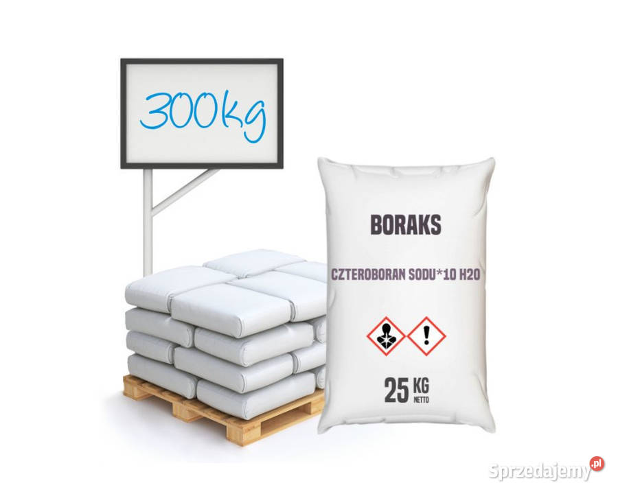 Czteroboran sodu dziesięciowodny boraks Góra Kalwaria