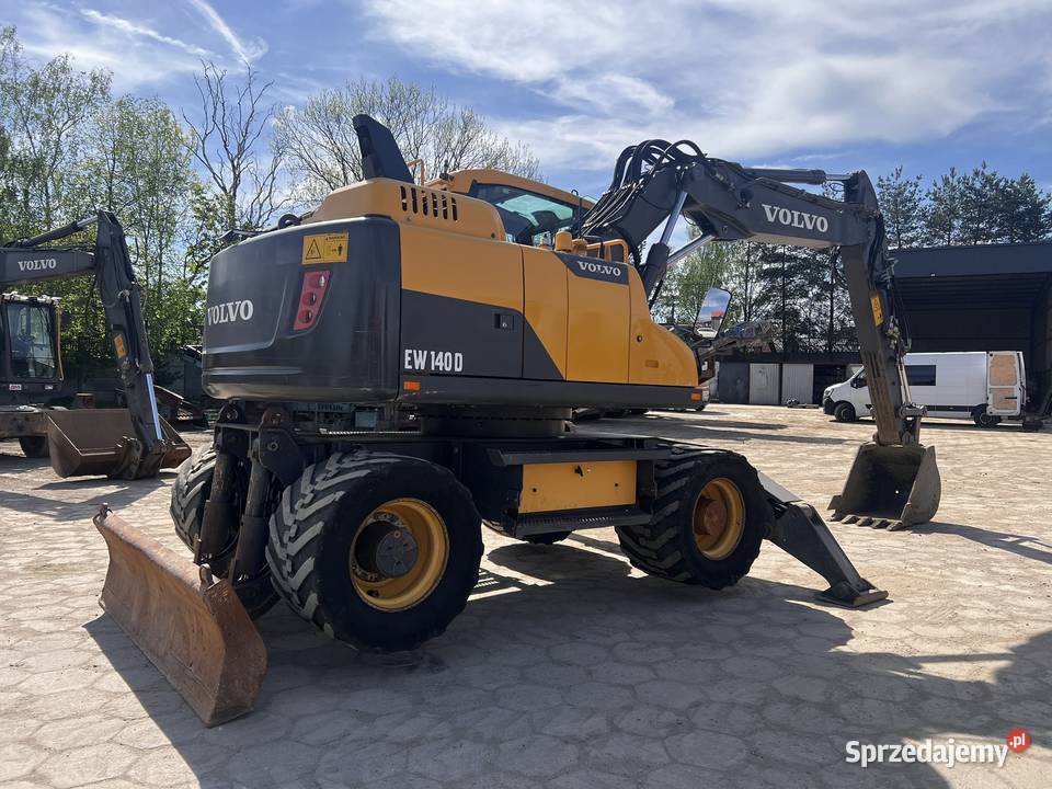 Koparka kołowa Volvo EW140D małopolskie Zator