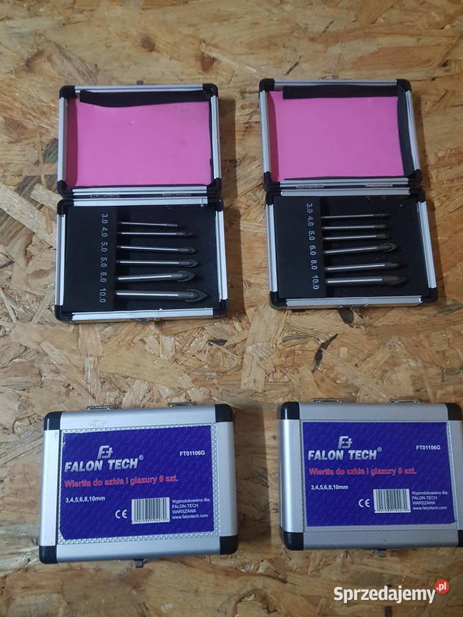 WIERTŁO DO SZKŁA PŁYEK CERAMIKI ZESTAW WIERTEŁ 8 Głogowa