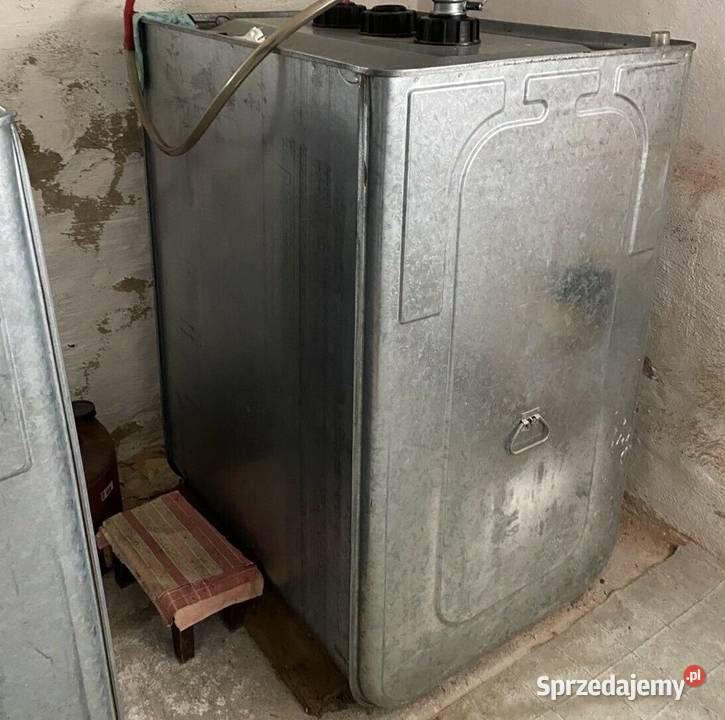zbiornik dwupłaszczowy metalowyocynk 1000 l olej