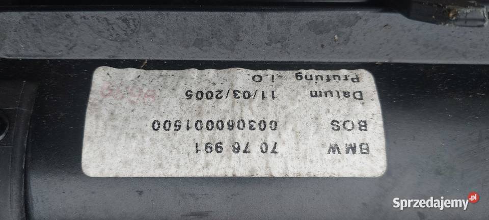 Roleta bagażnika BMW E61 zachodniopomorskie sprzedam