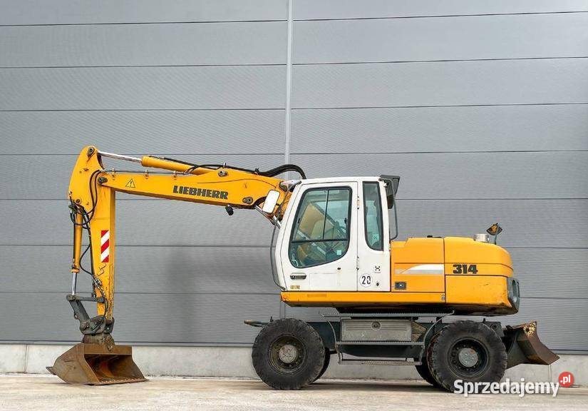 Ladowarka kolowa Liebherr A 314 Litronic Klimatyzacja Motoryzacja Warszawa