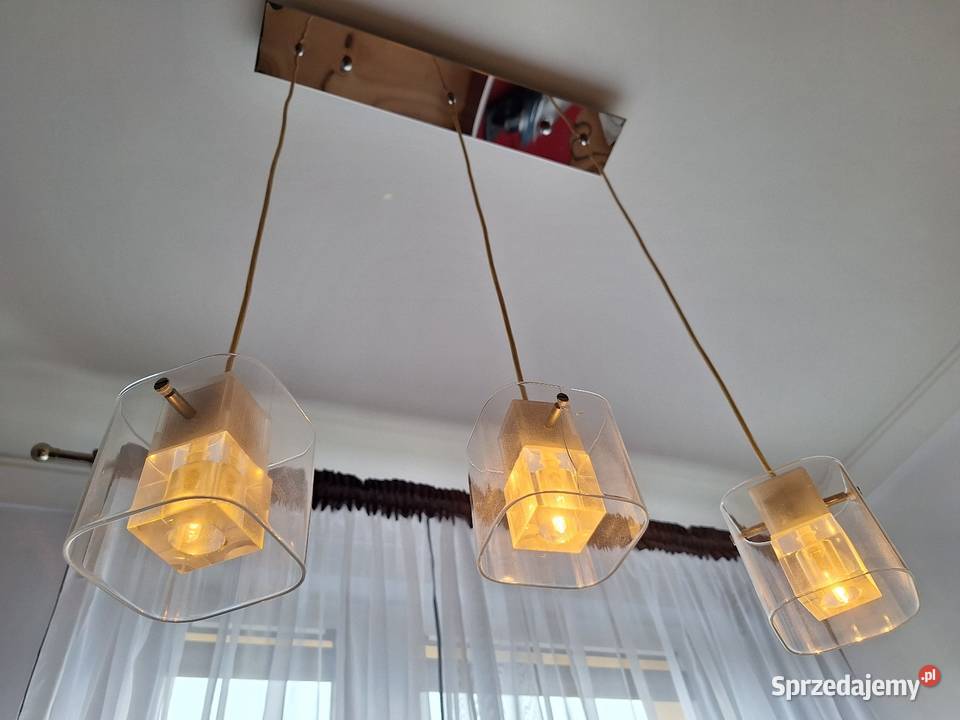 Lampa wisząca halogenowa z LED Jędrzejów