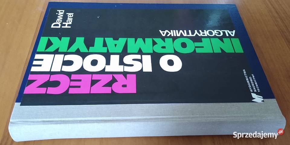 Rzecz o istocie informatyki algorytmika Harel pomorskie Gdańsk