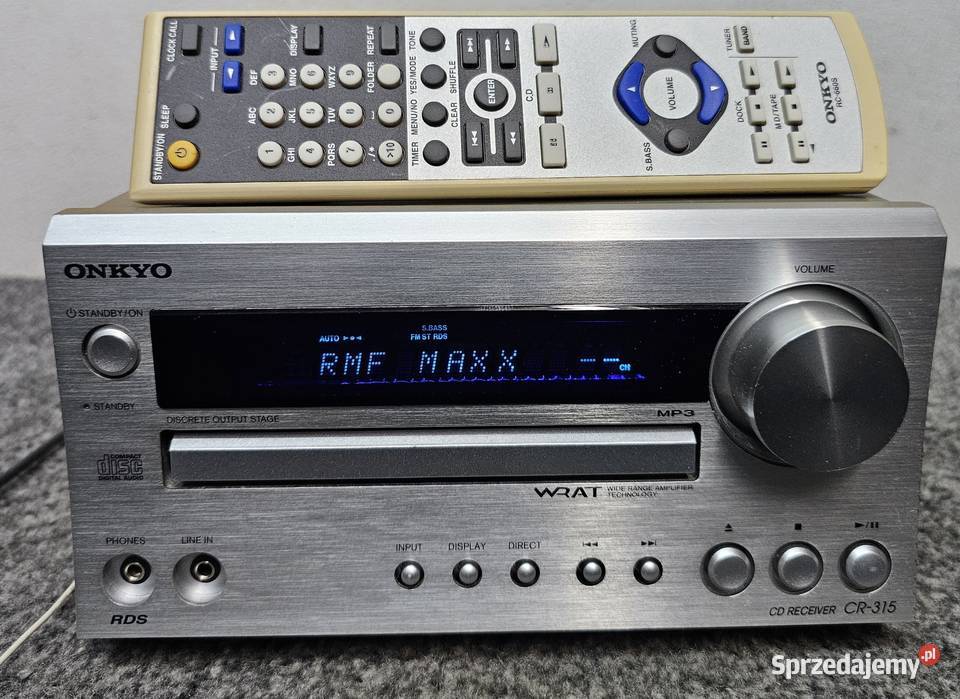 Amplituner stereo Onkyo CR315 wysyłka sprzedam