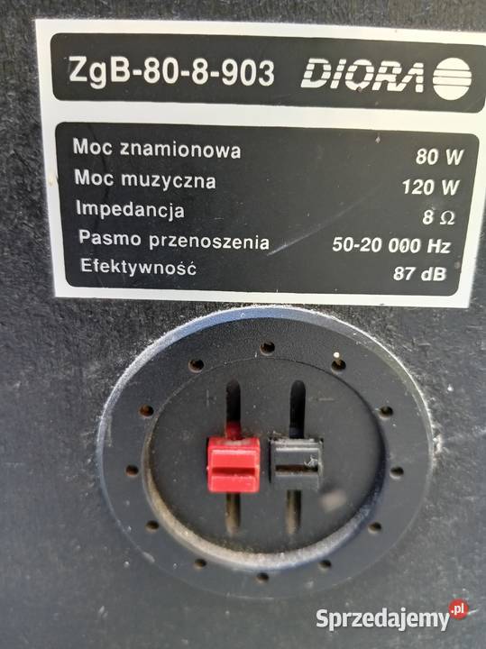 Kolumny głośnikowe Warszawa
