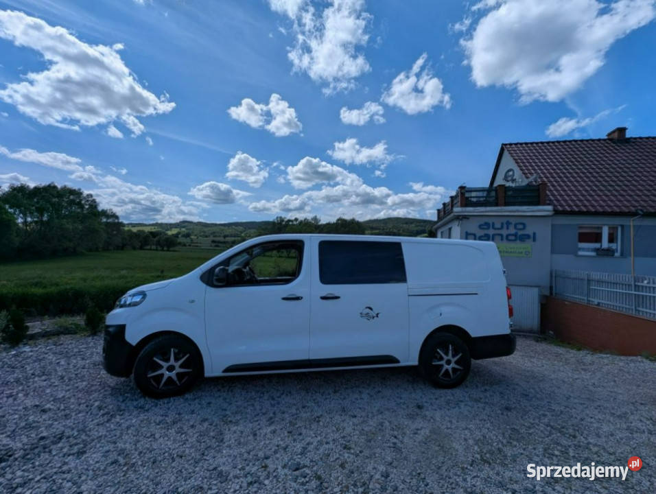 Citroen Jumpy maxi Long 6 osobowy Brygadówka nieuszkodzony Kamienna Góra