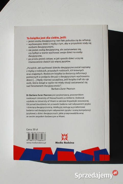 wychować dwujęzyczne dziecko Gdynia sprzedam