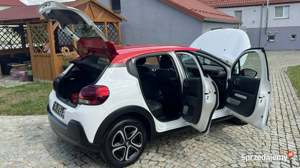 Citroen C3 12 Benzyna 82 z Niemiec GWARANCJA 1 Rok produkcji 2017 Strzegom