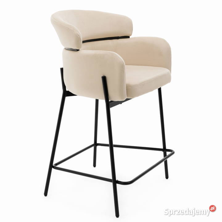 Hoker Tapicerowany Bolzano Jasnobeżowy Wysyłka Tarchały Małe