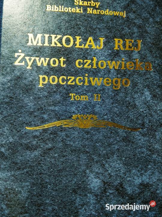 Prezenty gwiazdka książki Rej Żywot człowieka Warszawa sprzedam