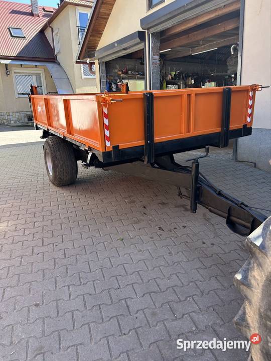 Przyczepa jednoosiowa niemiecka Jordanów