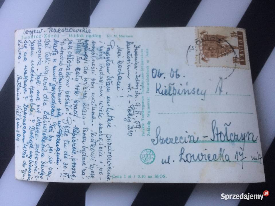 1115 Widokówka Iwonicz Zdrój Szczecin