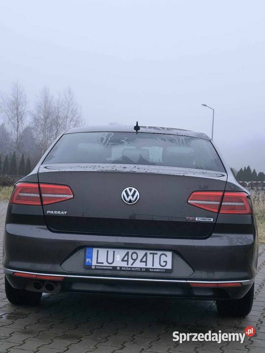 PASSAT B8 HIGH VITRUAL DSG LED SKÓRA NAVI HAK nieuszkodzony Lublin sprzedam