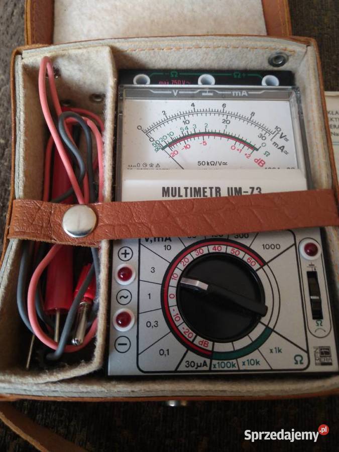 Multimetr analogowy UMZ3 w pokrowcu Bydgoszcz