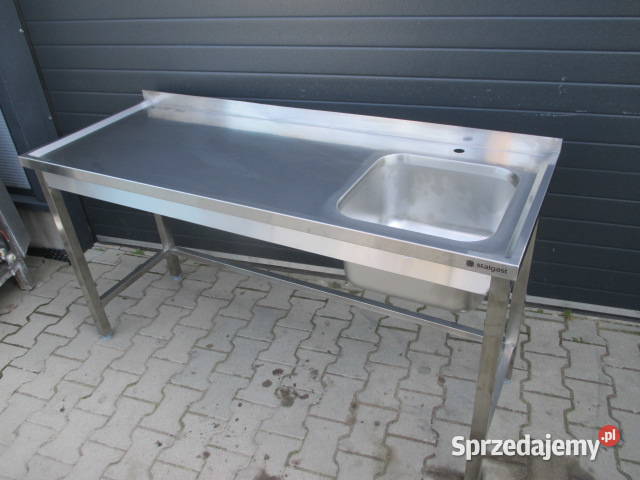 Zlew Gastronomiczny 1 Komorowy Z Blatem 1606085 Ostrów Wielkopolski sprzedam