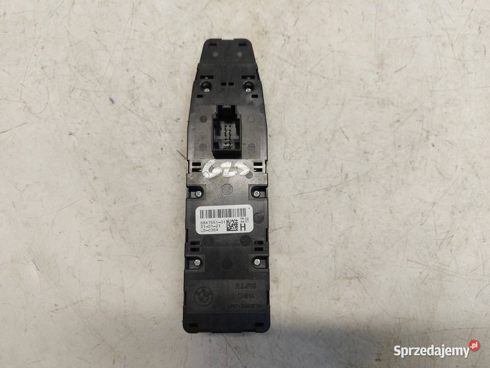 BMW G23 G22 M440i Cabrio Przełącznik szyb Panele sterowania, przełączniki