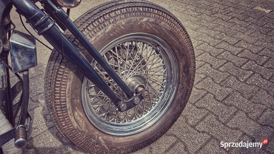 HarleyDavidson Ironhead Shovelhead CUSTOM bobber Harley-Davidson Poznań
