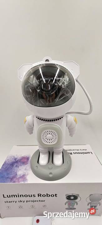 Projektor gwiazd astronauta XXL lampka nocna LED mazowieckie sprzedam