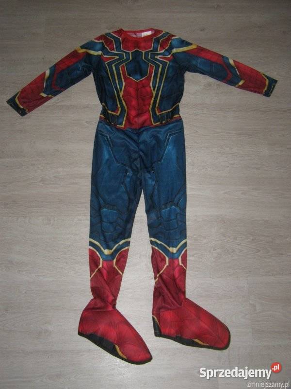 Strój kostium ZBROJA IRON SPIDER SPIDERMAN 56 5 lat+ Pozostałe mazowieckie Siedlce