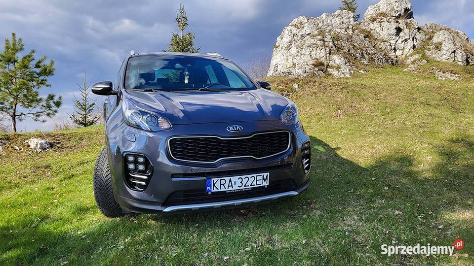 kia sportage IV 4x4 Gtline 20 diesel automat małopolskie Jerzmanowice