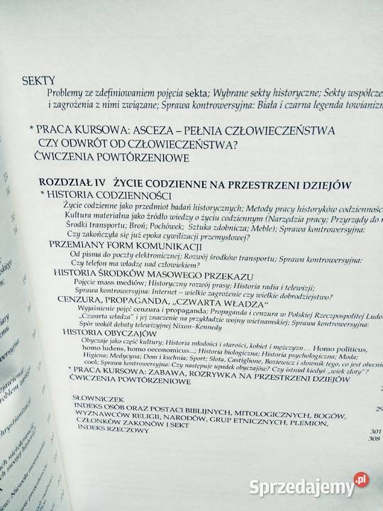 Historia nowej ery dzieje kultury antykwariat Warszawa