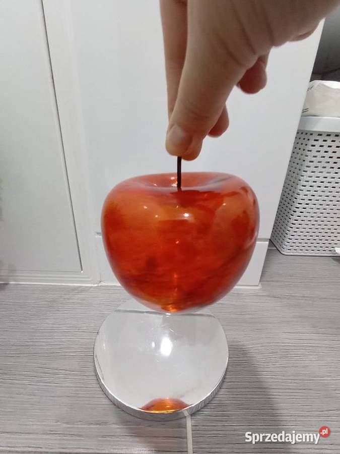 Piękne szklane jablko Suwałki