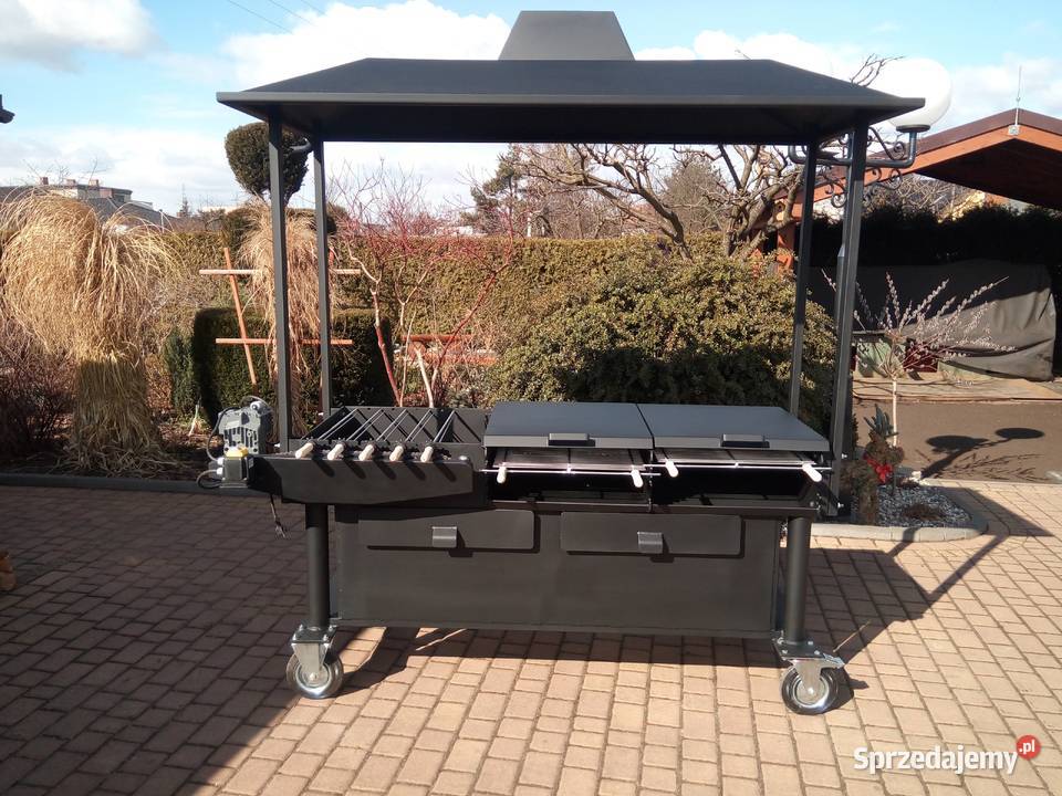 Grill gastronomiczny cateringowy na szaszłyki Damasławek sprzedam