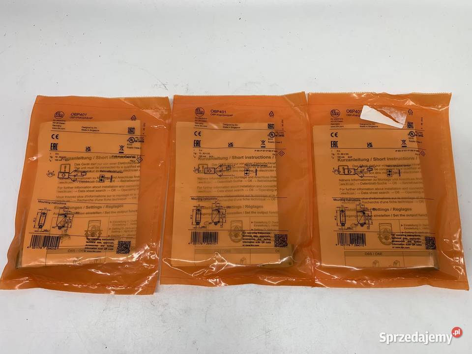 IFM O6P401 Czujnik refleksyjny Pozostałe mazowieckie Warszawa