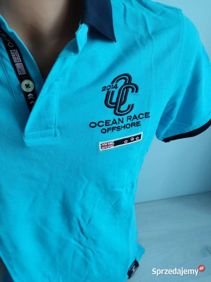 Koszulka polo Nils Sundstrom błękitna Odzież codzienna opolskie Głuchołazy sprzedam