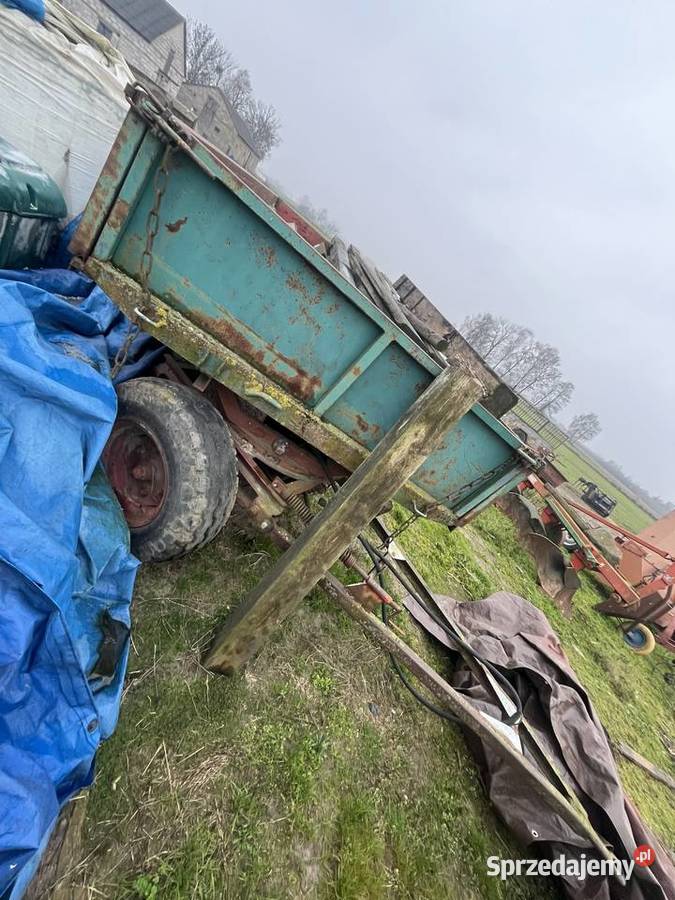 Przyczepa wywrotka niemieckiej produkcji autosan Aleksandrów Kujawski